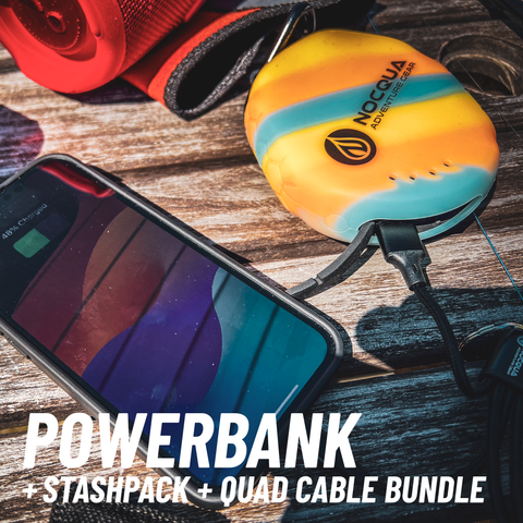 NOCQUA Powerbank + StashPack + Quad Cable Bundle