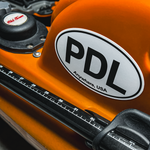 PDL OVAL STICKER 4"